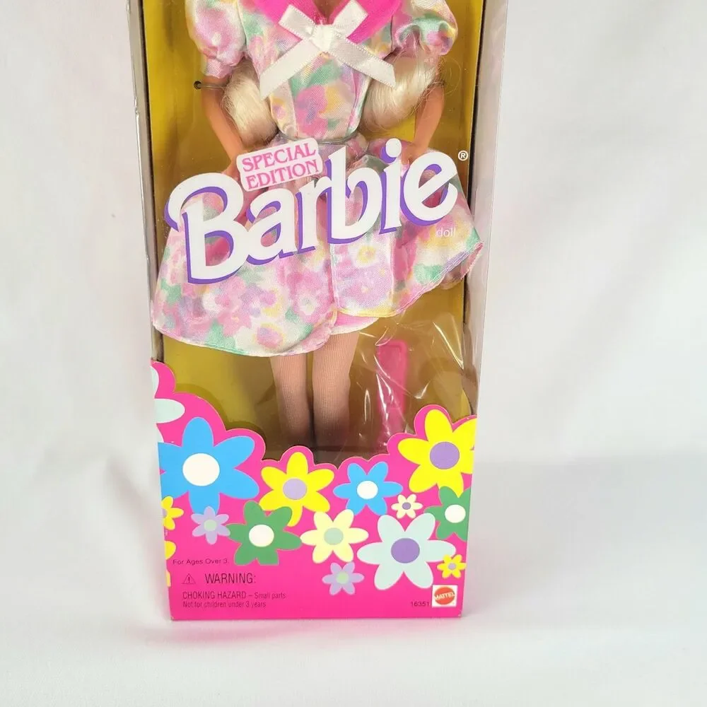 Vintage 90s Russell Stover Candies Special Edition Barbie Pink 16351 Mattel